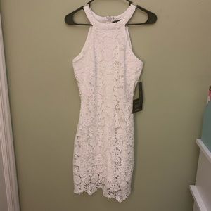 Lulu’s ivory lace dress